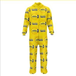 Twisted Tea Fleece Onesie NWT